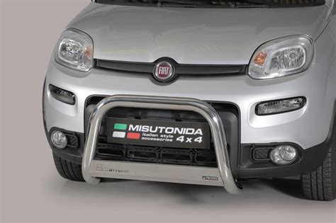 Defensa Delantera Acero Inox Fiat Panda Panda X Diametro