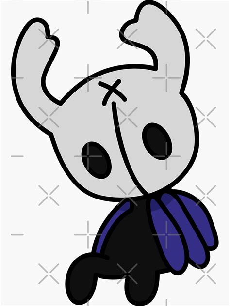 Hollow Knight Plushie Sticker For Sale By Migi Desu Redbubble