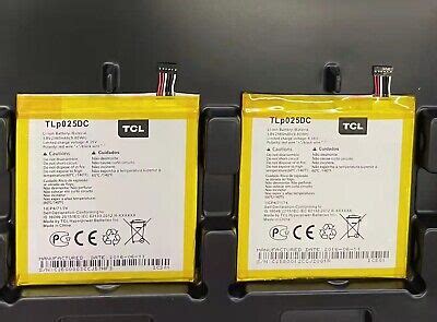 Pcs New Battery For Alcatel Tlp Dc Mah Ebay