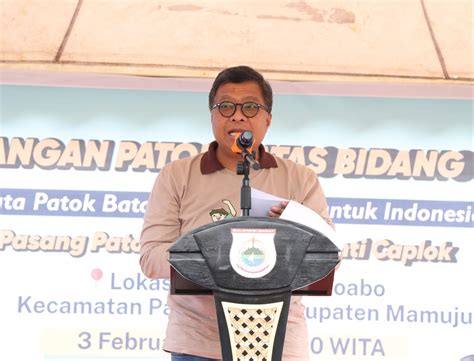 Pencanangan Gemapatas 3000 Patok Dipasang Di Sulbar Sandeq Co Id