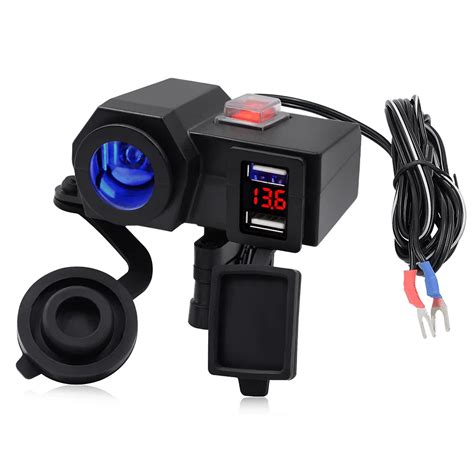 Aliexpress Buy Universal Motorcycle Charger Waterproof Dual Usb