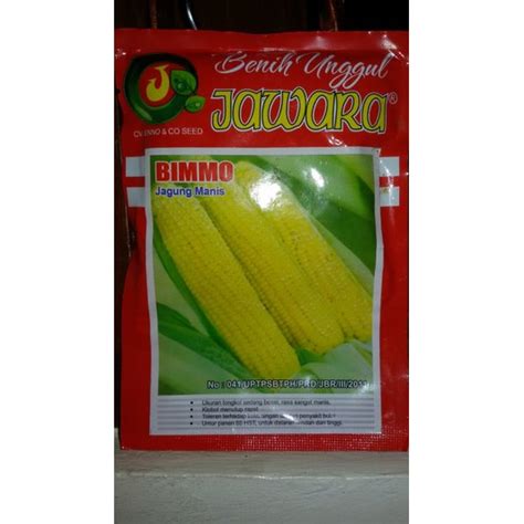 Jual Bibit Benih Jagung Manis BIMMO Benih Unggul Jawara 50 G