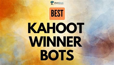 The Dawn Of Kahoot Bot Joinger Best Winner S A Gamechanger In Competitive Learning
