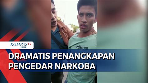 Dramatis Aksi Kejar Kejaran Penangkapan Pengedar Narkoba Di Jambi