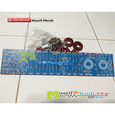 Jual Paket Diy Power Amplifier Eeengine Class Hd Watt U Belum Td