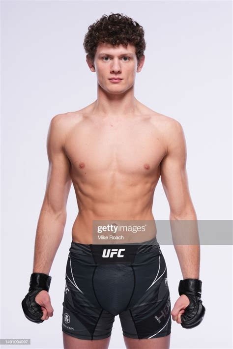 Chase Hooper Poses For A Portrait During A Ufc Photo Session On May