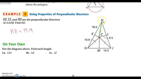 Bisectors Of Triangles Youtube