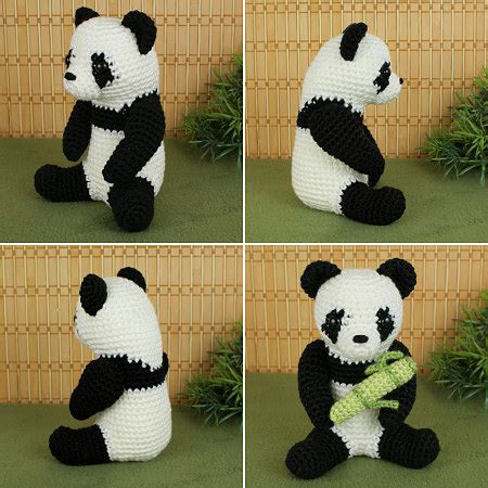 Panda A Crochet Imagui