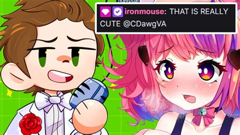 Cdawgva Becomes A Vtuber To Make Ironmouse Happy Youtube