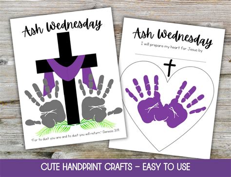 Ash Wednesday Craft, Ash Wednesday for Kids, Catholic Lent for Kids ...