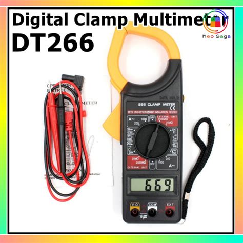 Jual Digital Clamp Multimeter Tang Amper Ampere Shopee Indonesia