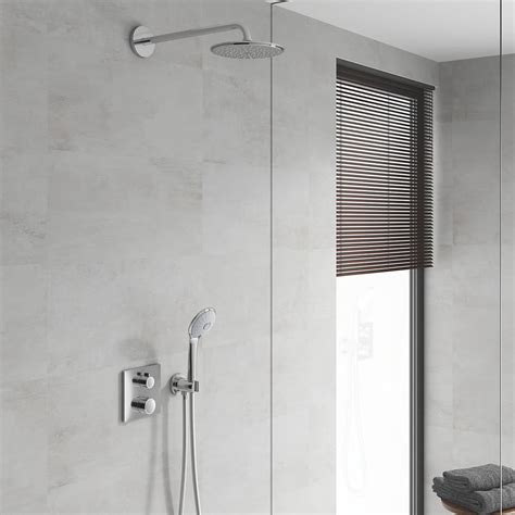 Grohe Grohtherm Perfect Shower Set With Cosmopolitan Rainshower