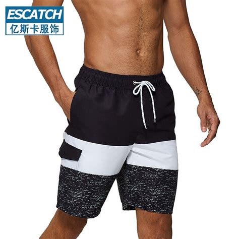 Mens Maritime Surf Swimming Trunks Summer Loose Quick Drying Beach