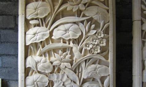 Bali Stone Wall Relief Bali Carving