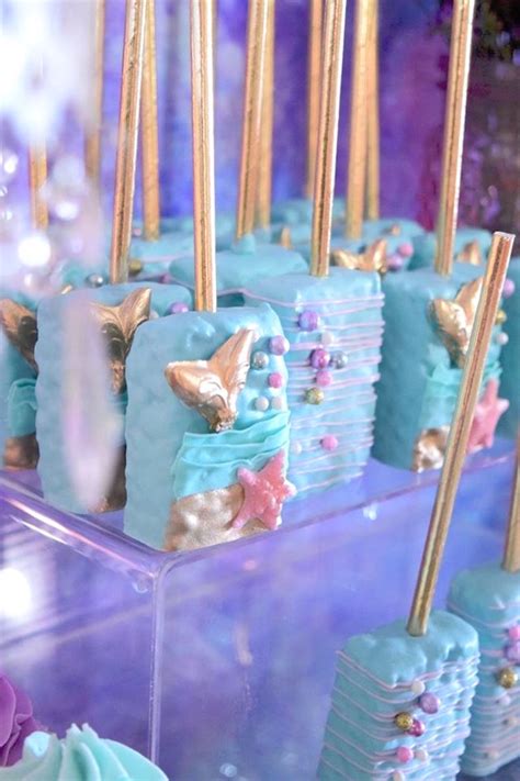 Karas Party Ideas Pastel Lets Be Mermaids Birthday Party Karas