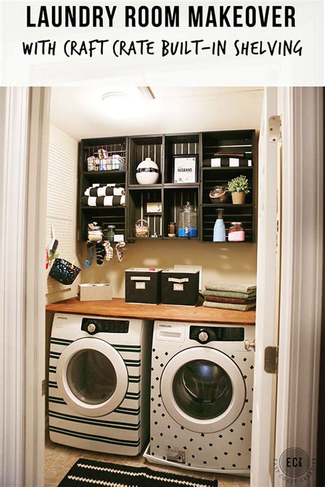 Easy And Inexpensive Laundry Room Makeover East Coast Creative