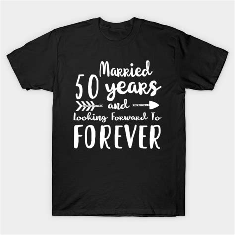 50th Golden Wedding Anniversary Personalized T-Shirt | ubicaciondepersonas.cdmx.gob.mx