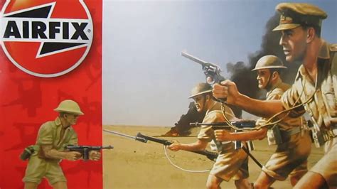 Airfix British Th Army Ww Painted Youtube