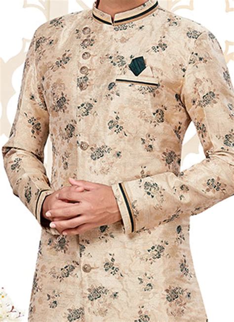 Shop Stylish Green Sherwanis For Men Online At Cbazaar