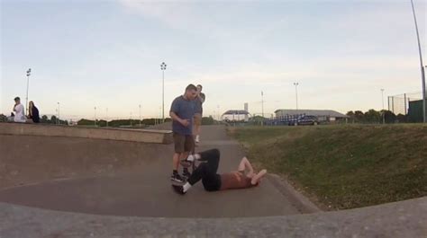 Horrific Video Shows Skateboarders Ankle Fracture As He Falls Metro News