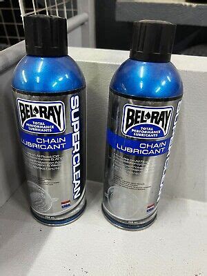 Aerosol Bottles Bel Ray Super Clean Chain Lubricant Lube Ml Atv