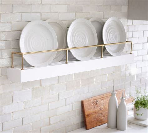 Isla Plate Display Wall Rack Pottery Barn