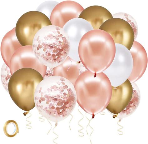 IZoeL Geburtstags Dekoration Rose Gold Happy Birthday Girlande