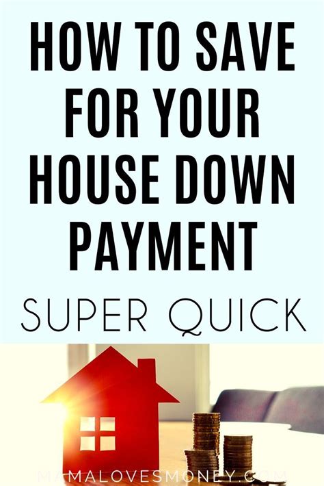 How To Save For A House Down Payment Quicker And More Easily House