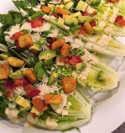 Caesar Salad Wedges Norines Nest