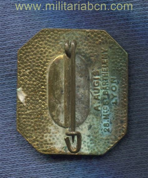 Insignia Marine Croiseur Le DUGUAY TROUIN 1939 Augis Militaria