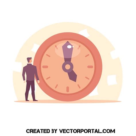 Time management Royalty Free Stock Vector Clip Art