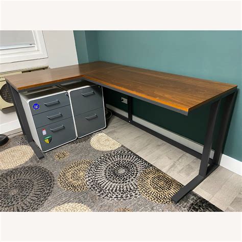 Crate And Barrel Pilsen L Shaped Desk Aptdeco