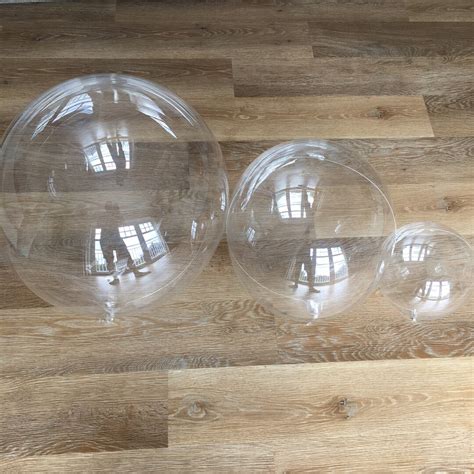 Clear Bubble Balloons Fill Them Yourself 10 24 And 36 Etsy