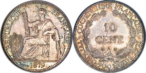 10 Cents French Cochinchina Numista