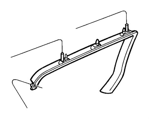 Dodge Caravan Molding Sliding Door Right Upper Silverfern Trim [all Trim Codes] 0gg70rjk