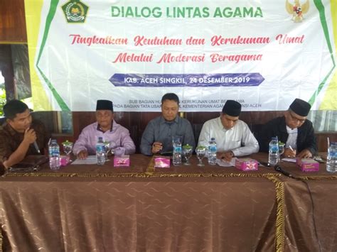 Kemenag Aceh Gelar Dialog Lintas Agama Di Aceh Singkil Kemenag Aceh