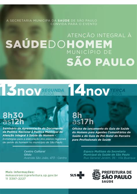 Confira a programação dos eventos da campanha Novembro Azul SBU SP