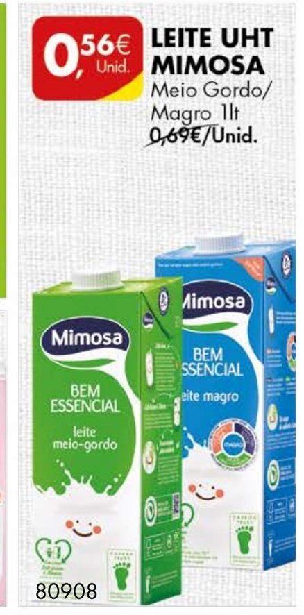 Promo O Leite Uht Mimosa Lt Em Pingo Doce