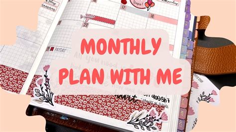 Monthly Plan With Me Hobonichi Cousin February Youtube