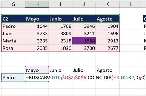 Para qué sirve la función COINCIDIR en Excel TecnoExcel