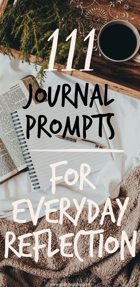 Journal Prompts For Everyday Reflection Scaleitsimple Guided