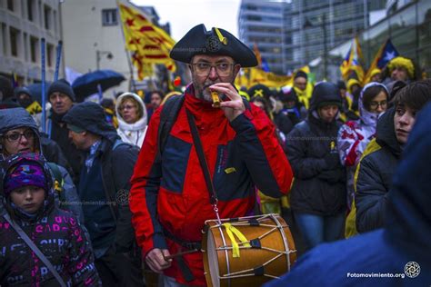 Manifestación Catalunya en Bruselas Fotomovimiento org