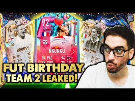 Insane Sbcs Fut Birthday Team Cards Leaked Fut Birthday Icons