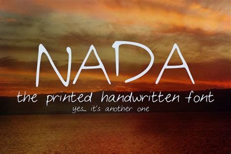 Nada Font By Najla Qamber · Creative Fabrica Fonts New Fonts