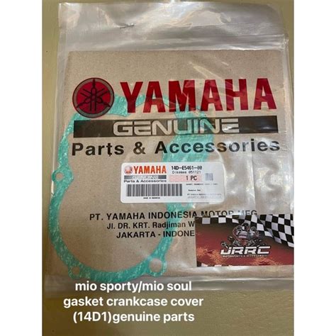 D E Gasket Crankcase Cover Mio Sporty Soulty Genuine Parts