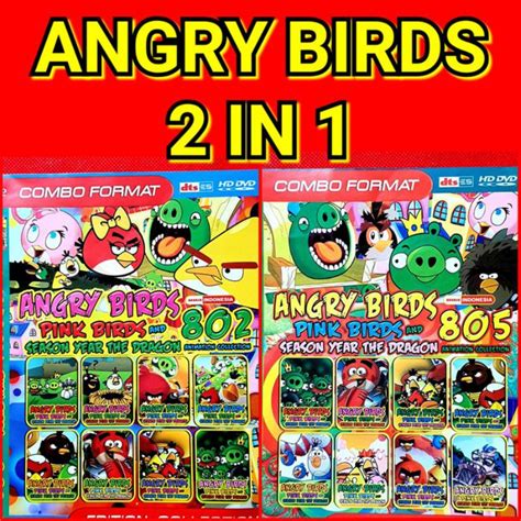 Jual Kaset Film Koleksi Kartun Angry Birds Indonesia Shopee Indonesia