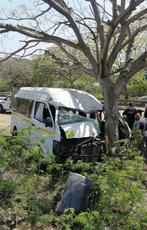 Overtaking Taxi Crashes Into Tree In Phoenix Kzn