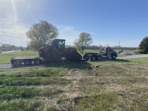 Transport Of Equipment McCullough Excavating Silt Removal