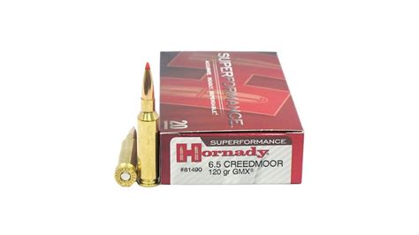 Hornady Superformance 6 5mm Creedmoor 120 Grain Gilding Metal Expanding 500 Rounds