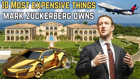 10 Most Expensive Things Mark Zuckerberg Owns Luxurious Lifestyle